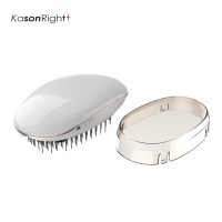 Hot Sale CE Portable, / Fancy Round Battery Ionic Brush Comb Hair For Girl Men