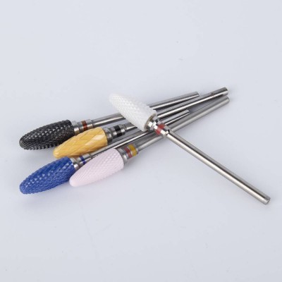 Drill Nail Art Concentricity Colorful Ceramic Nail Drill Bits